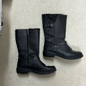 Totes Black water proof boots 9
